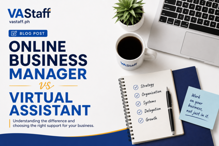 online business manager vs virtual assistant